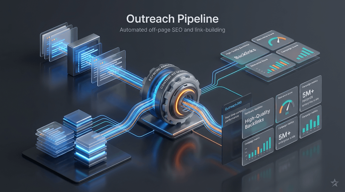 Outreach360 - Automated off-page SEO and outreach